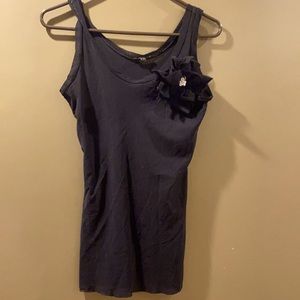 Express mesh black tank- Large
